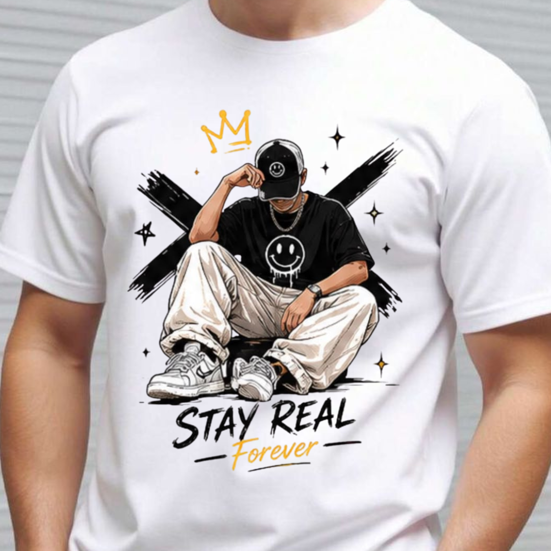 MNW T shirt Stay Real Forever