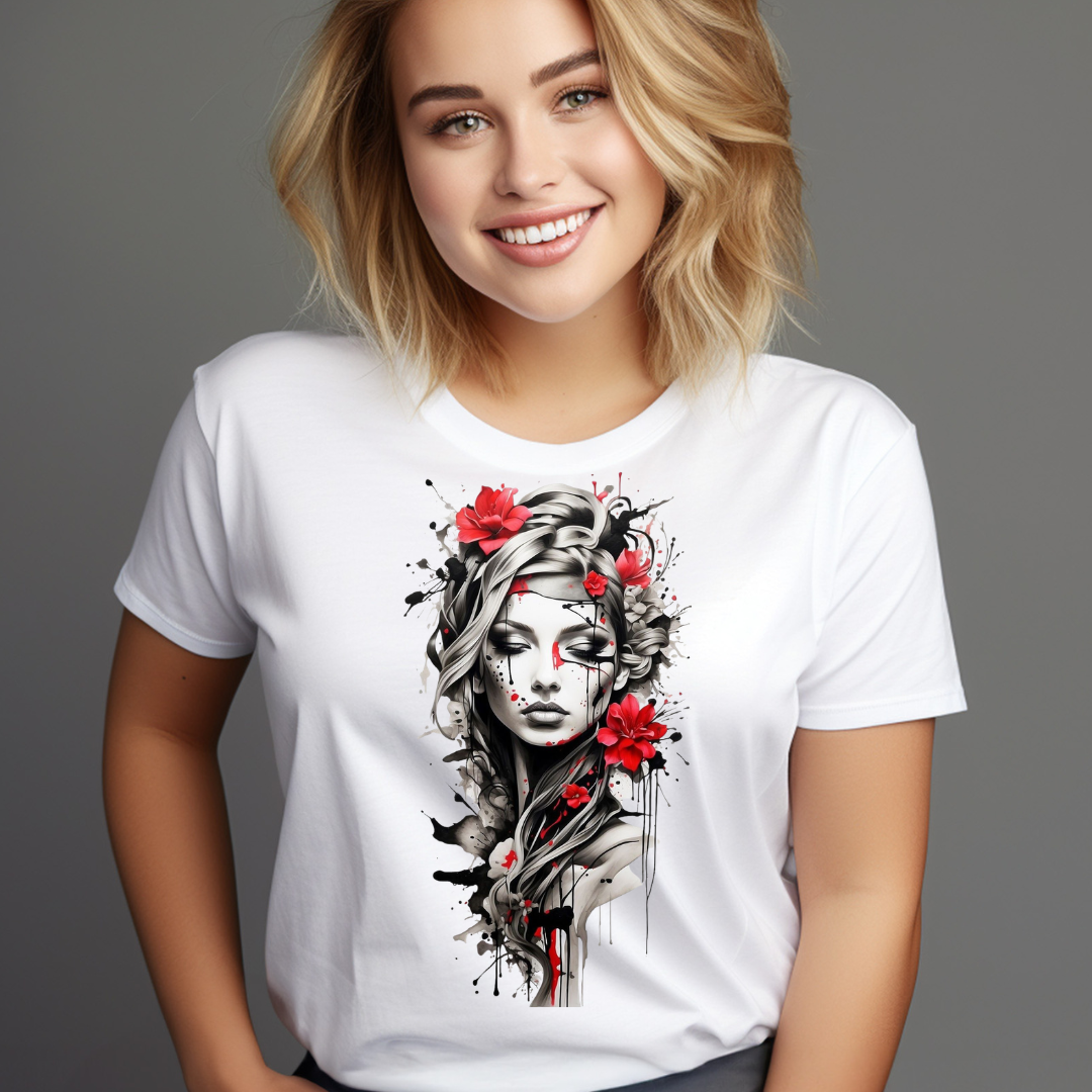 MNW The Watercolor Portrait Graphic Tee 🥀✨