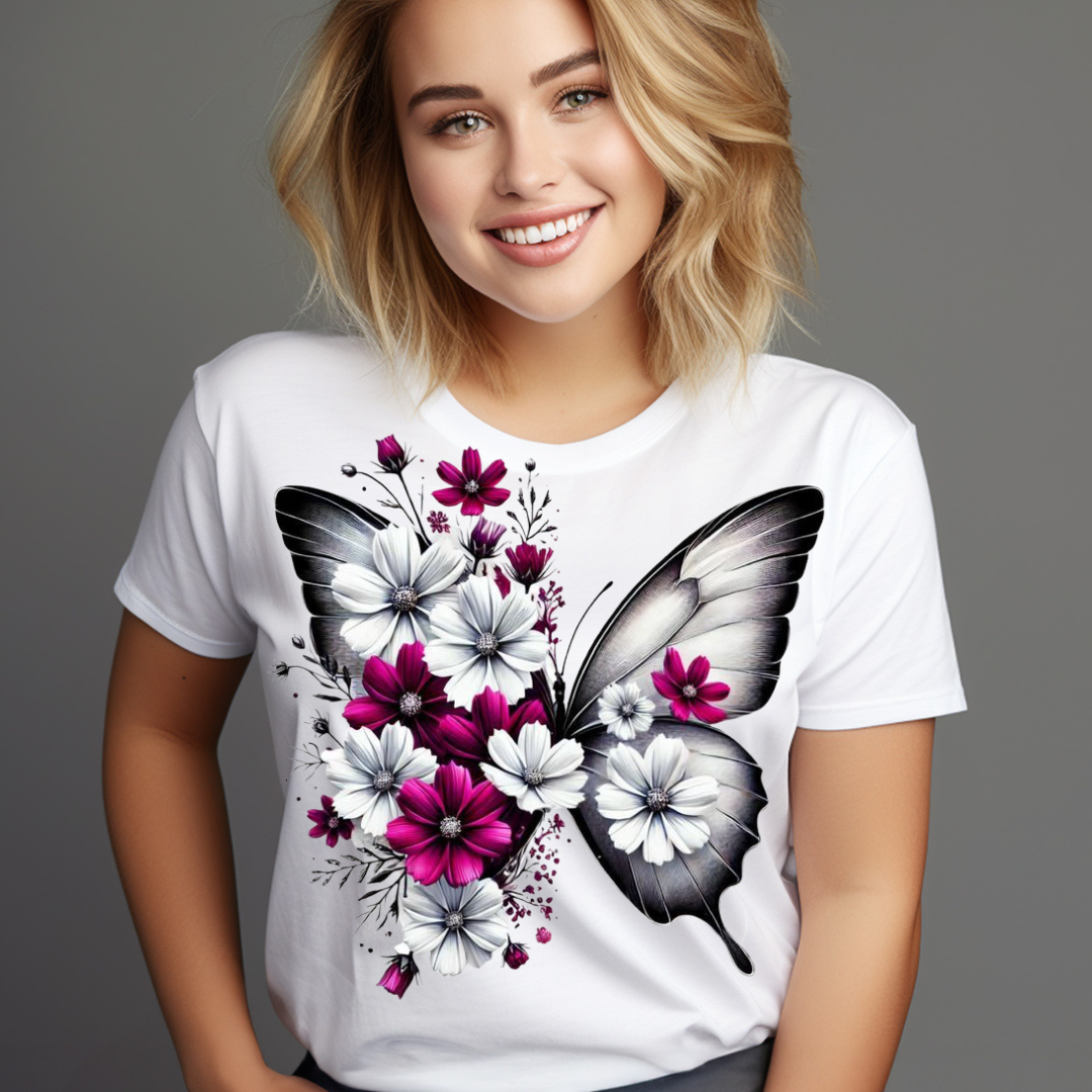 MNW The Floral Butterfly Tee 🌸✨