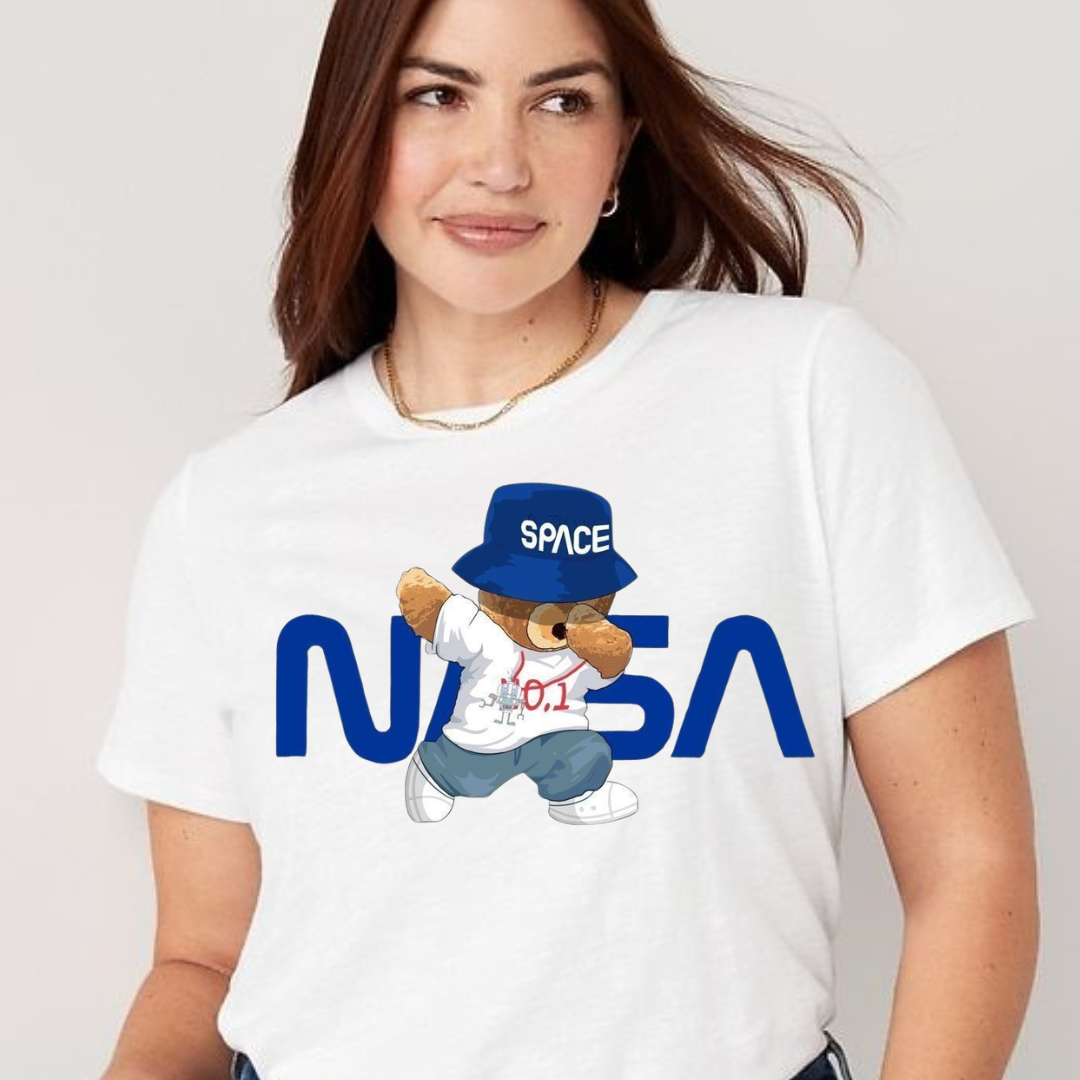 MNW  The NASA Dabbing Teddy Tee 🌌✨