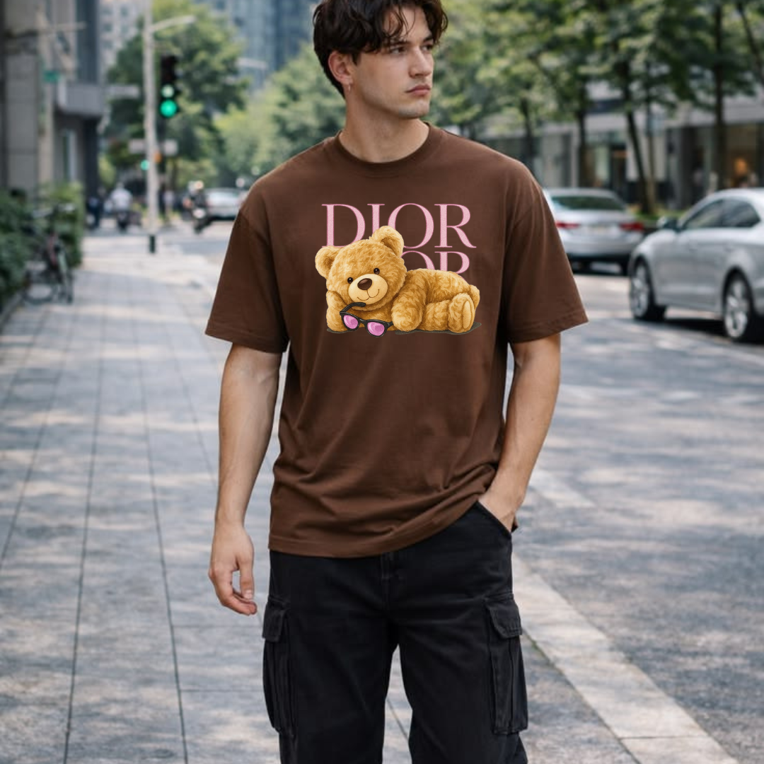 MNW The Oversized Teddy Graphic Tee 🤎✨
