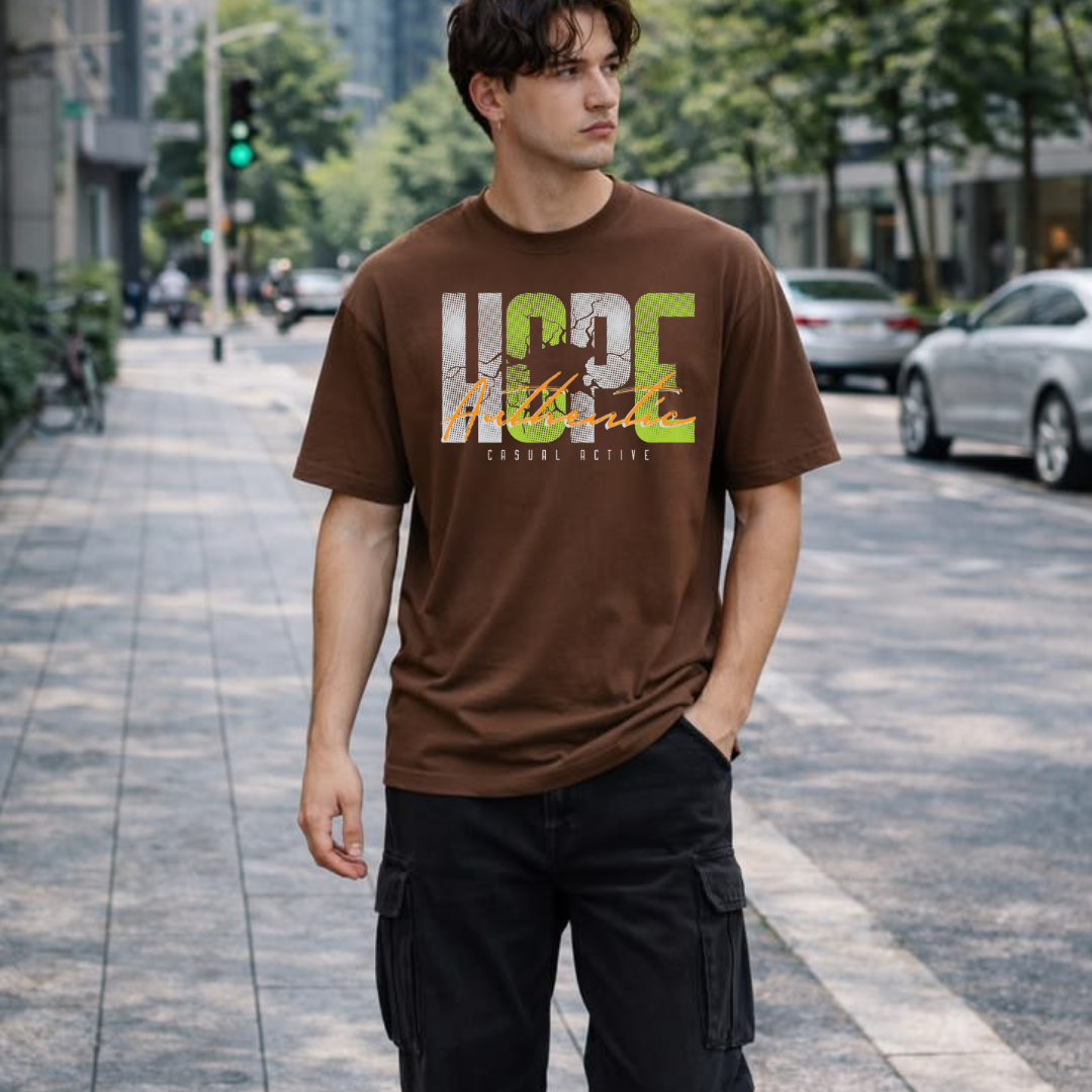 MNW Electric Energy The HOPE Authentic Tee 🤎