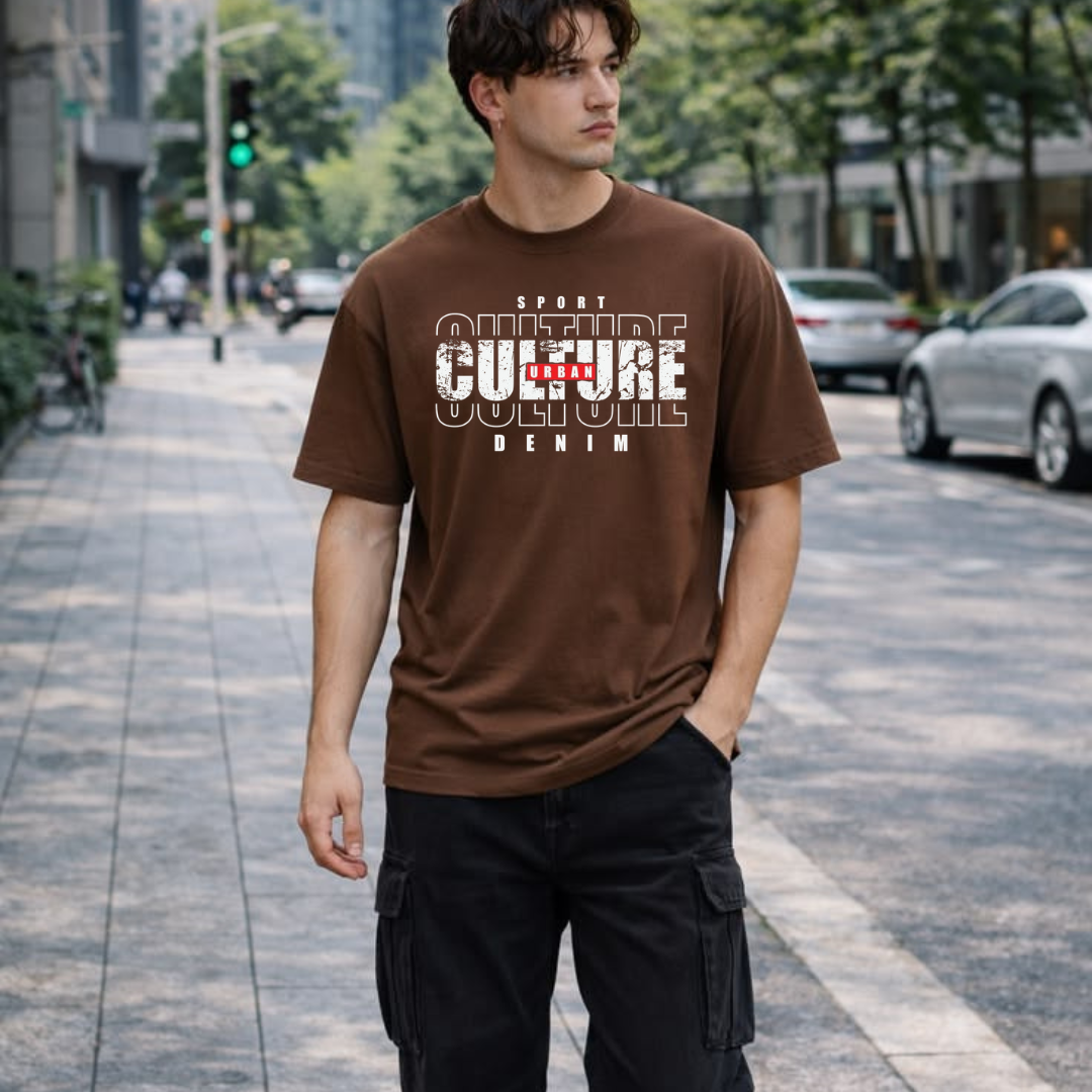 MNW Urban Edge The CULTURE OVERSISZED Tee.
