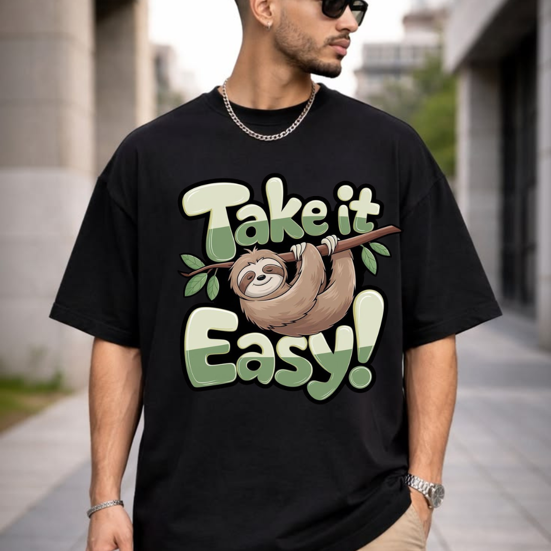 MNW The Take it Easy Sloth Tee 🦥