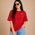 MNW The Minimalist  Red Tee 🕶️✨