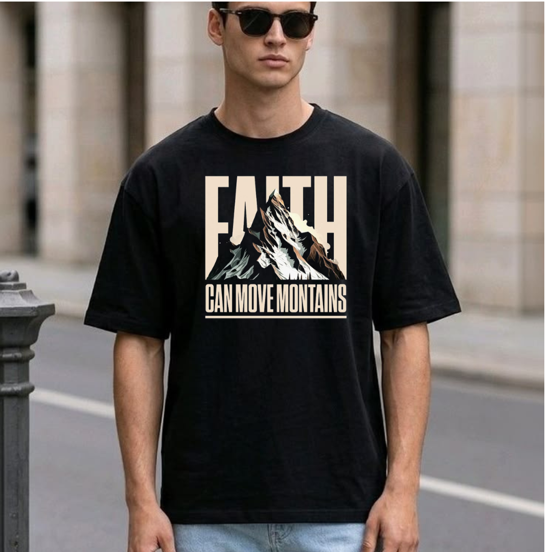 MNW The Faith Can Move Mountains Tee