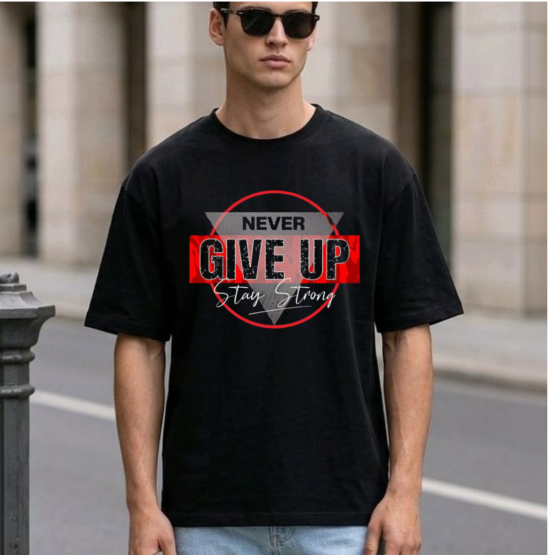 MNW The Never Give Up Graphic Tee 🔥