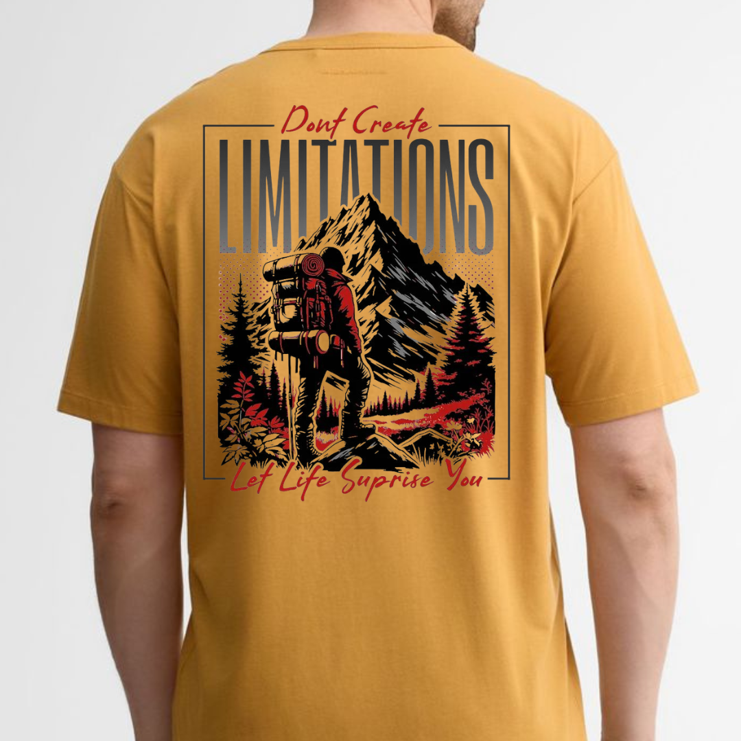 MNW MENBreak Boundaries. Live Boldly OVERSIZED TEE 🎒🏔️