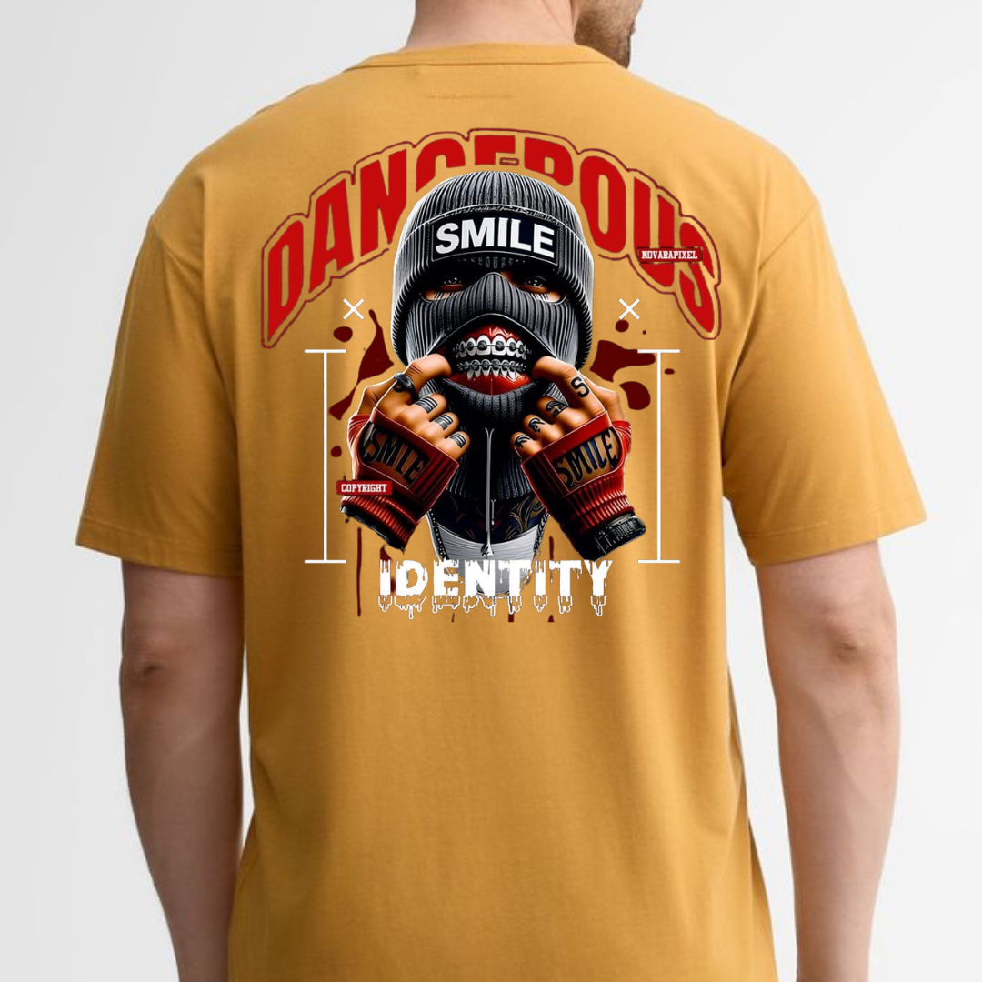 MNW MEN Don't forget to SMILE OVERSIZED TEE