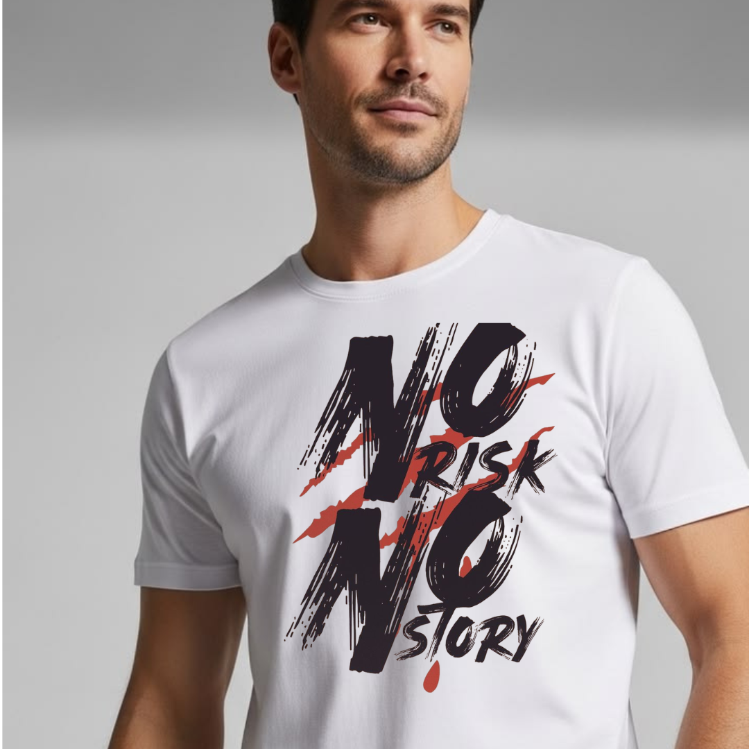 MNW MEN No Risk No Story T SHIRT