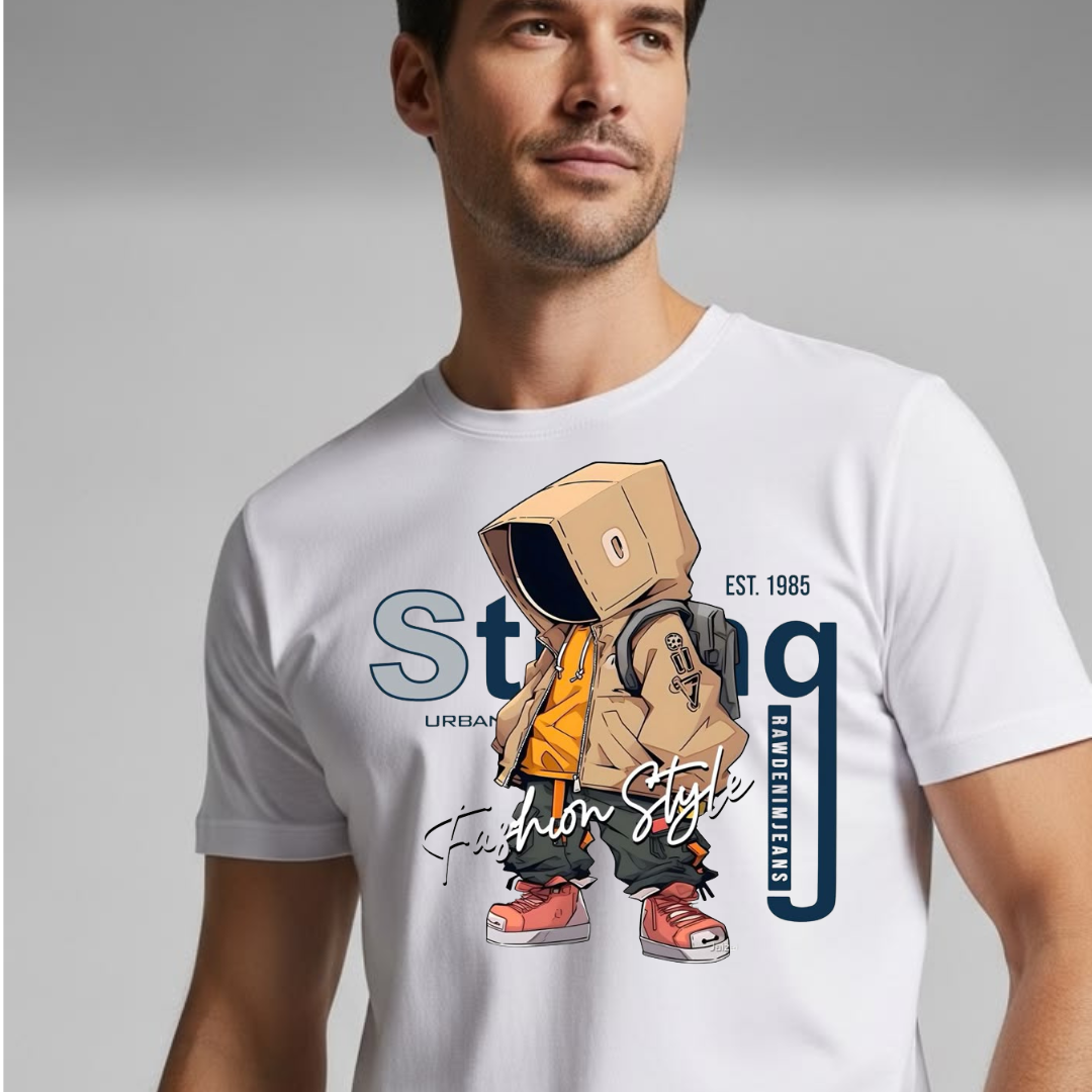 MNW MEN Defined by Style Not by a Face T SHIRT