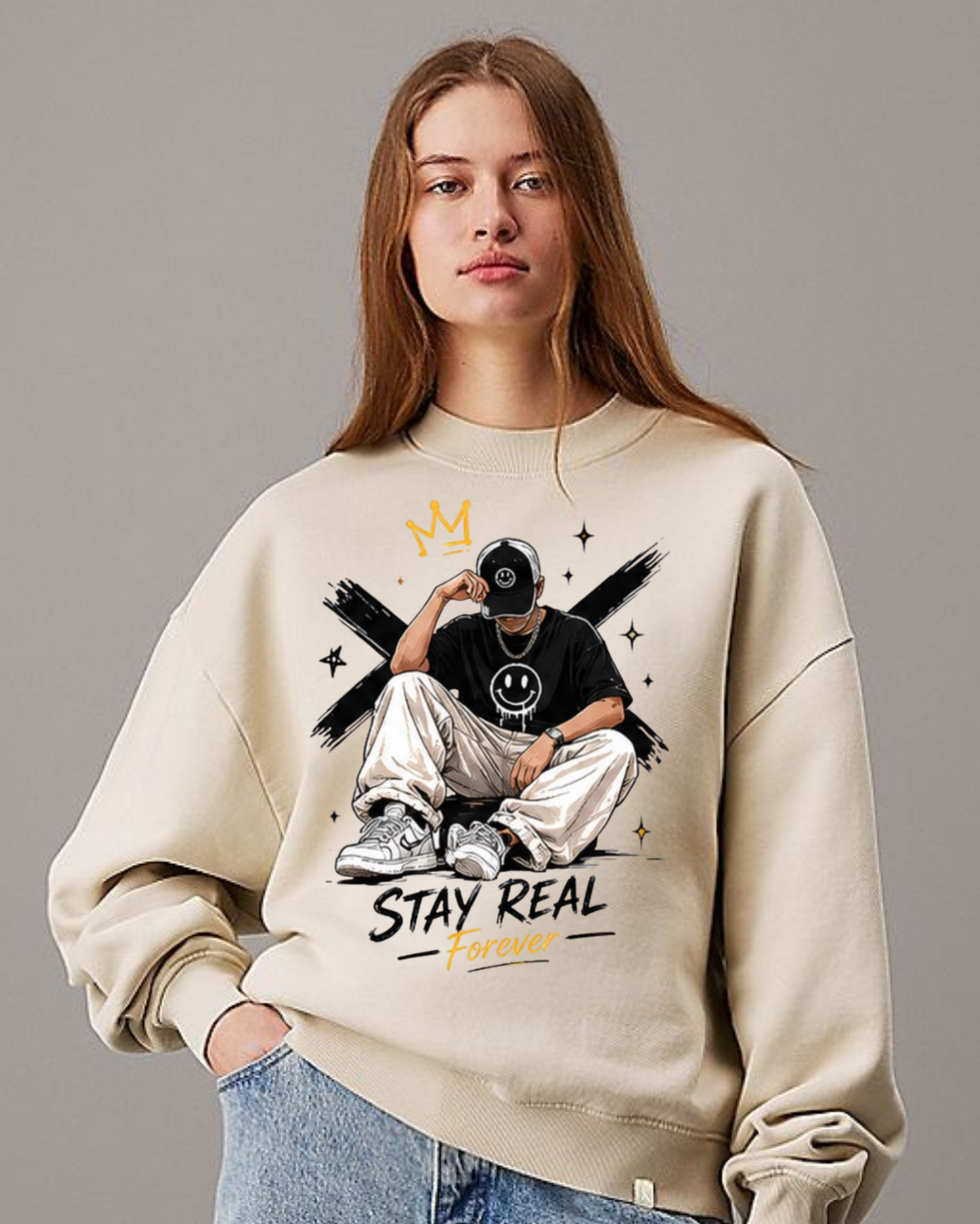 MNW Sweatshirt Level Up Your Rotation
