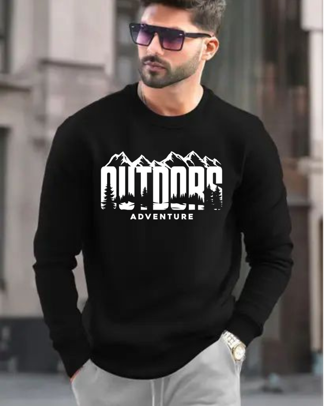 MNW Sweatshirt Nature Meets the Streets