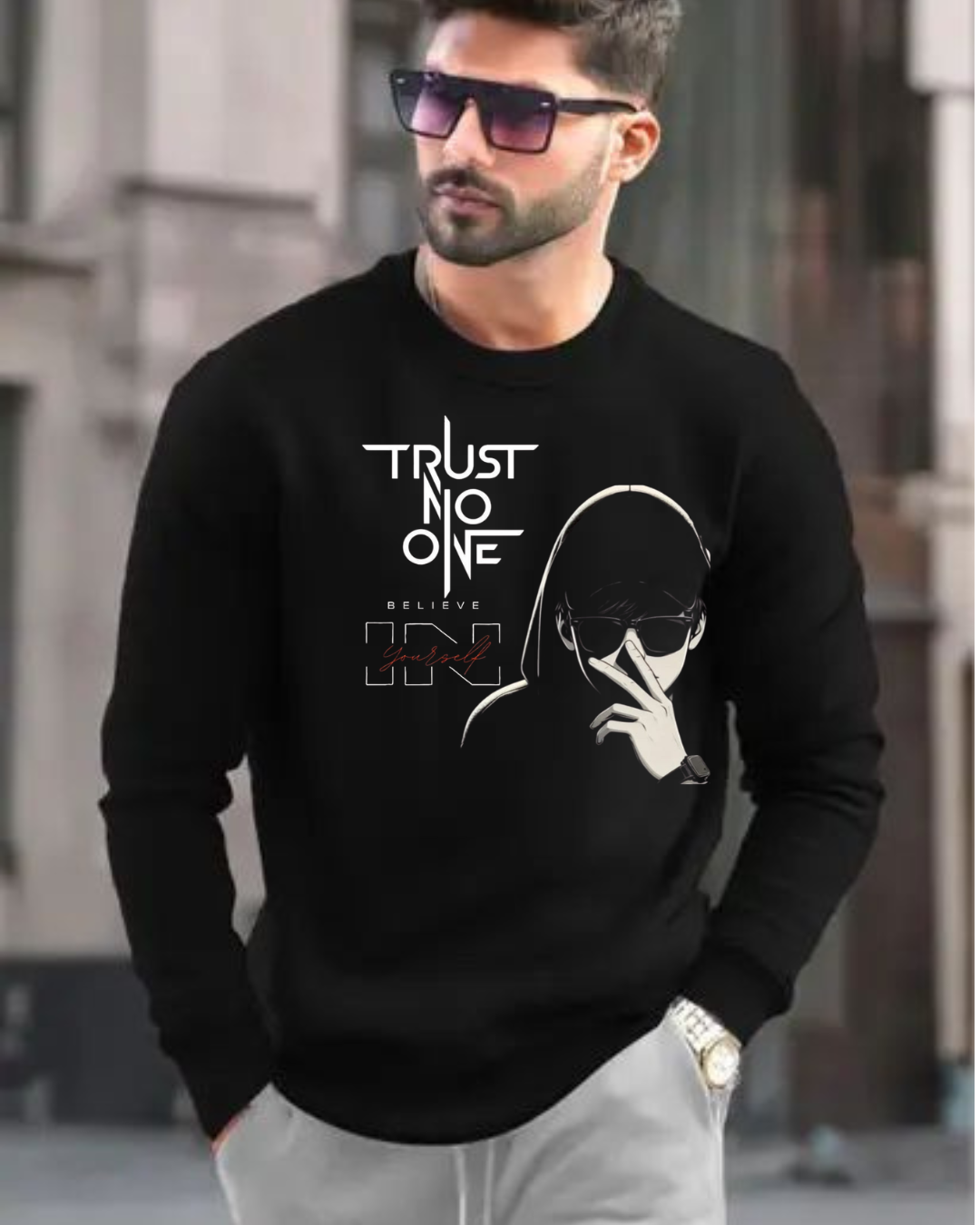 MNW Sweatshirt Trust the Vision, Not the Crowd