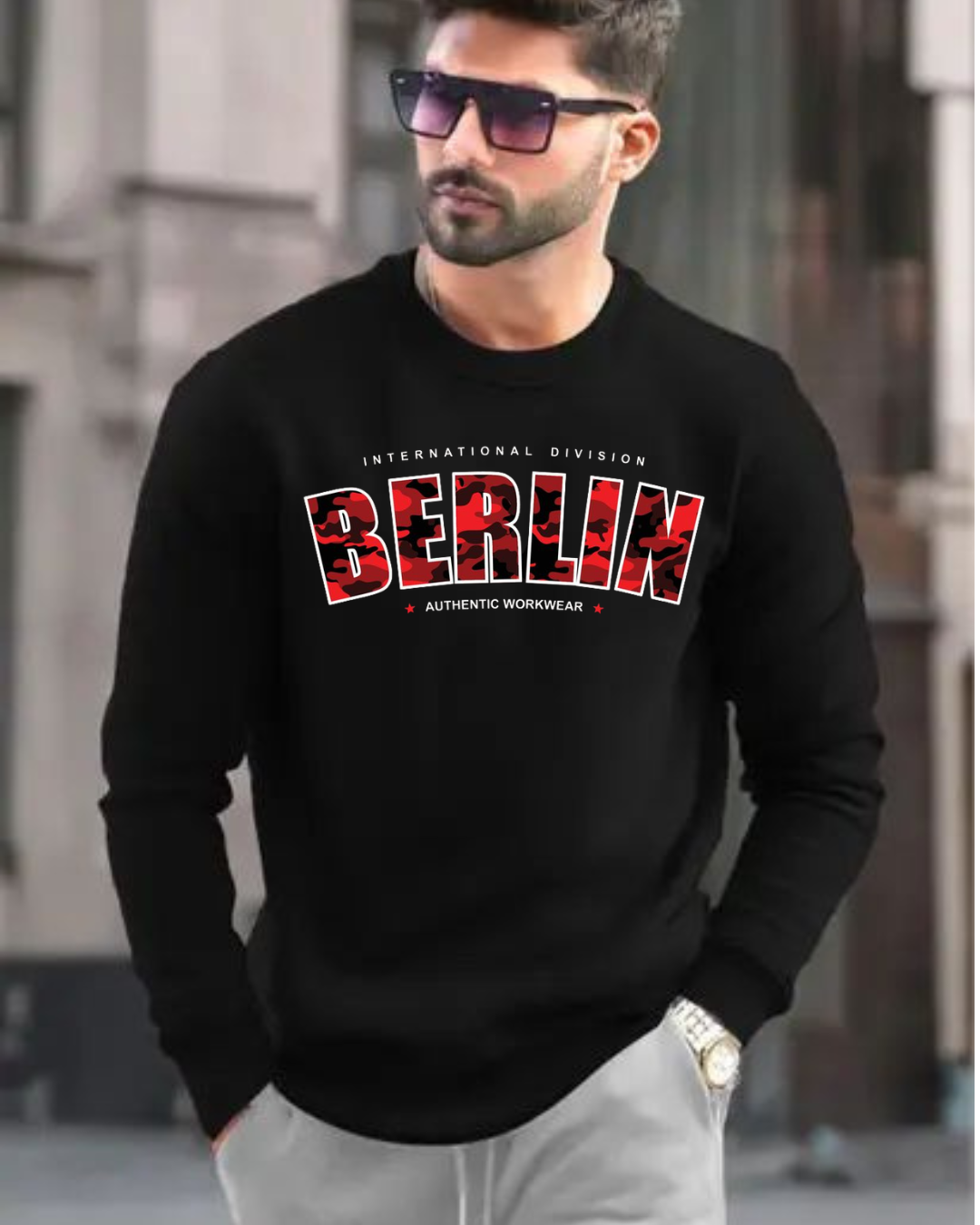 MNW Sweatshirt From Berlin with Style