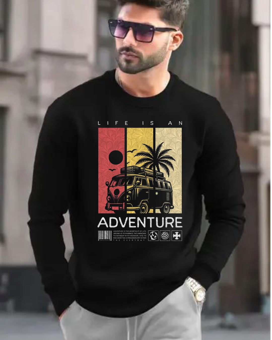 MNW Sweatshirt Adventure is a State of Mind