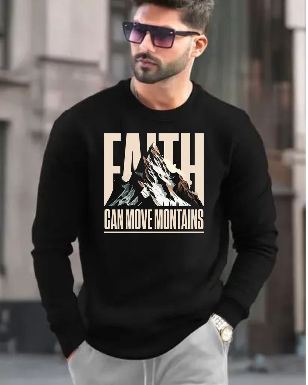 MNW Sweatshirt Unshakable focus Move mountains