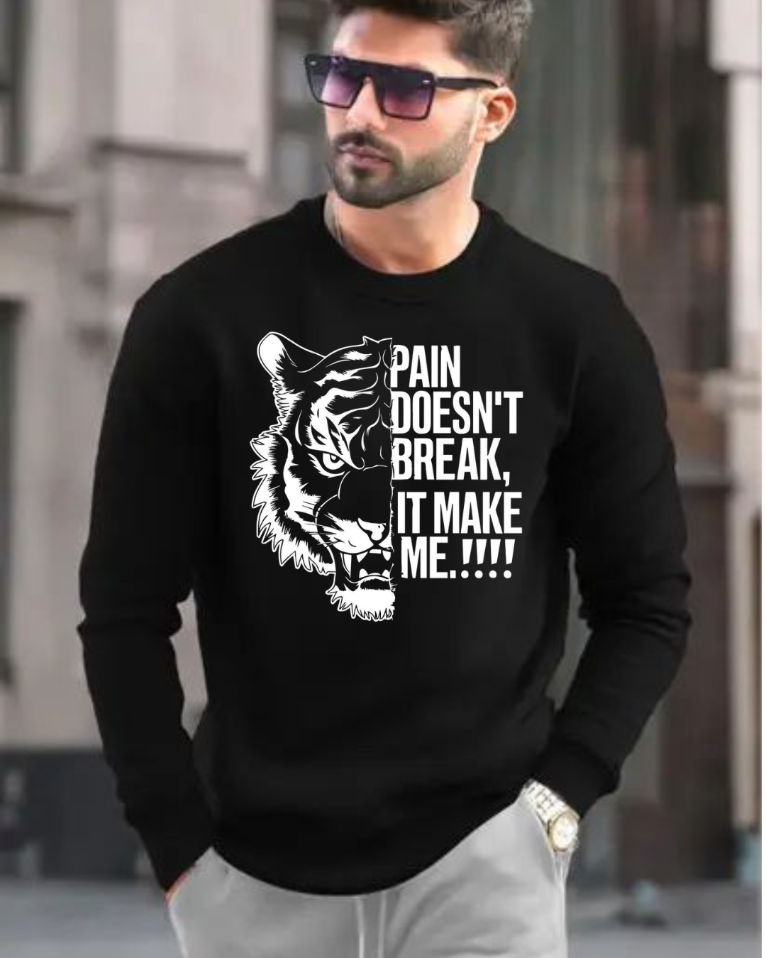 MNW Sweatshirt Built through the struggle