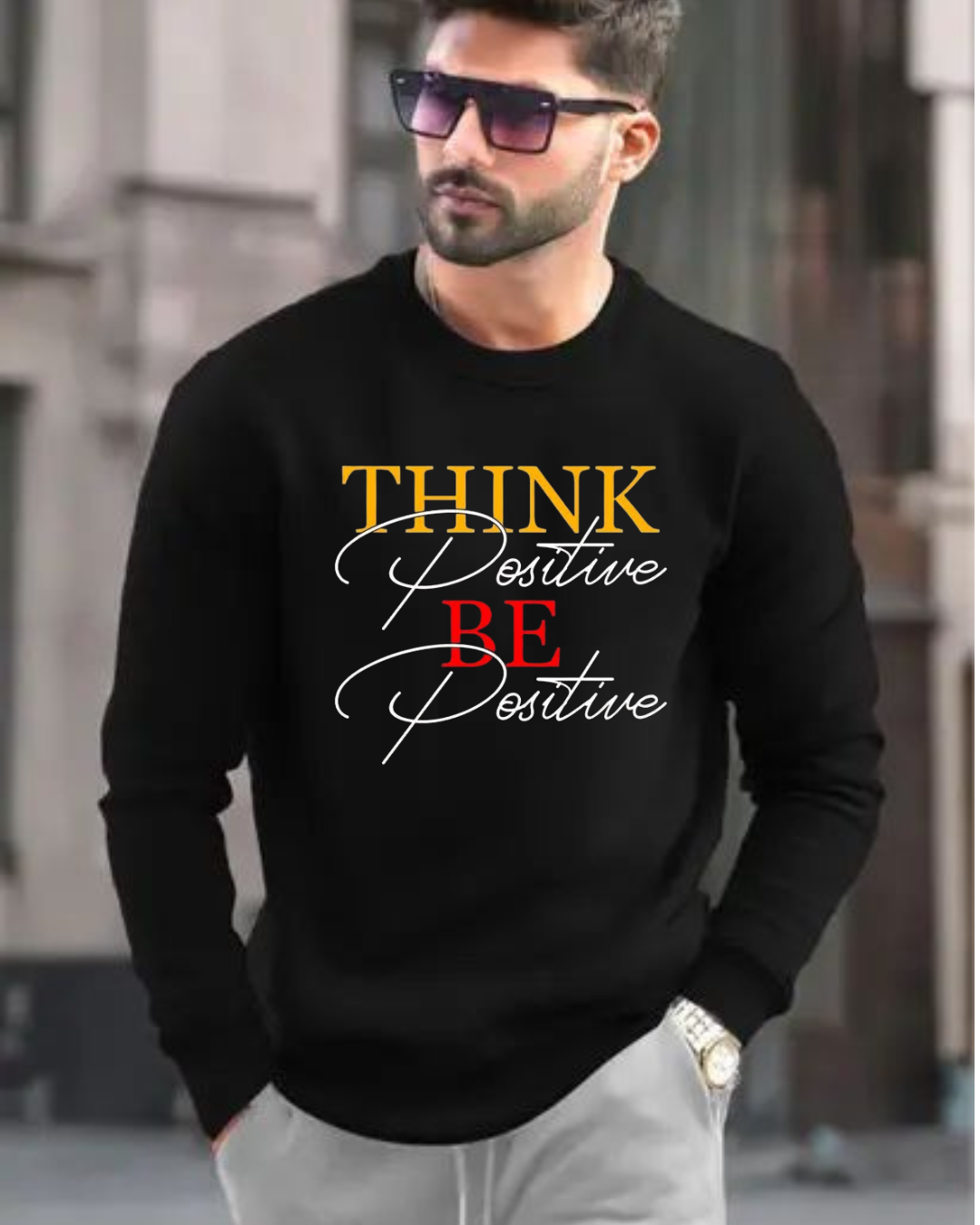 MNW Sweatshirt Good Energy Great Style