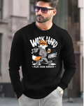 MNW Sweatshirt Crush Your Goals In Total Comfort