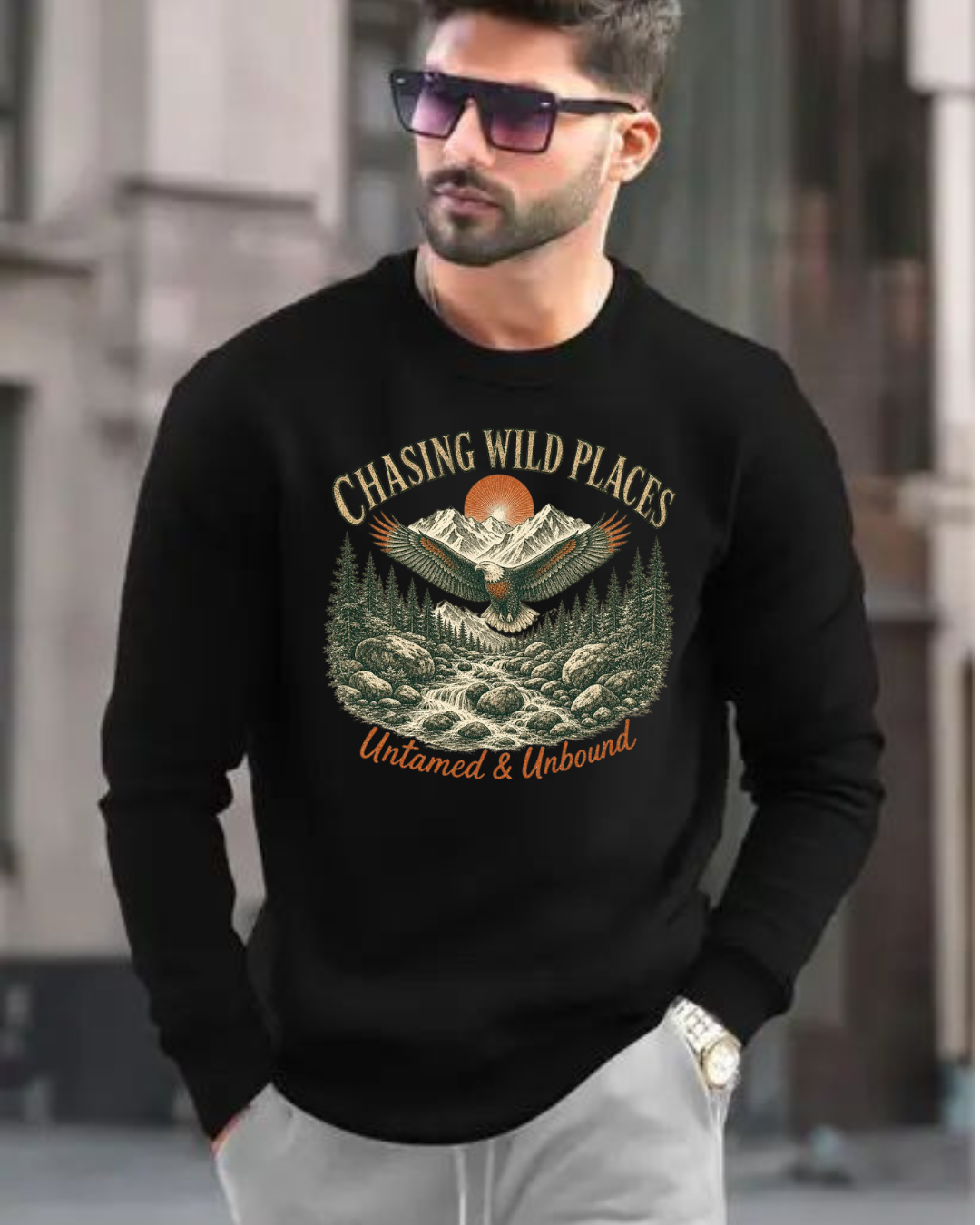 MNW Sweatshirt Untamed and  Unbound