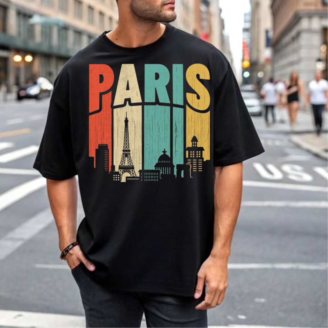 MNW T SHIRT Inspired Paris graphic.