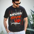 MNW T SHIRT "Never Give Up" Tee