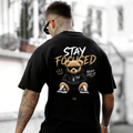 MNW T SHIRT Stay Focused, Never Give Up